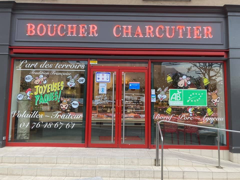 boucherie l'art des terroirs soutient Grenoble Parmentier Escrime