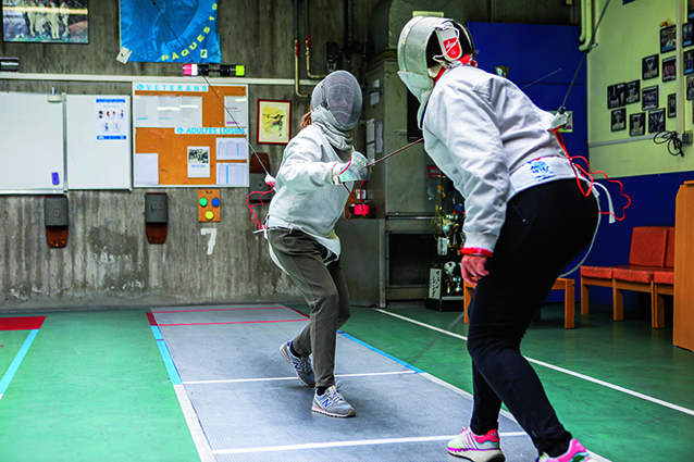 Escrime santé sport cancer Grenoble