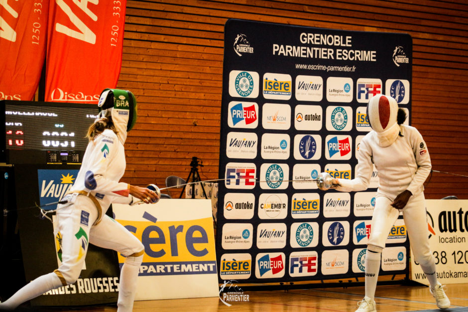 La championne du Monde Nathalie Moellhausen (BRA) a disposé de Lauren Rembi (FRA) en finale du Master de Vaujany épée dame organisé par Grenoble Parmentier.