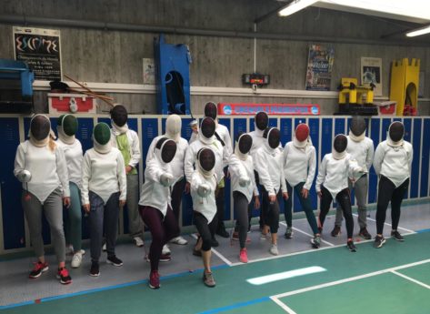 2021.09.24 Team building escrime grenoble parmentier Ateam Architectes