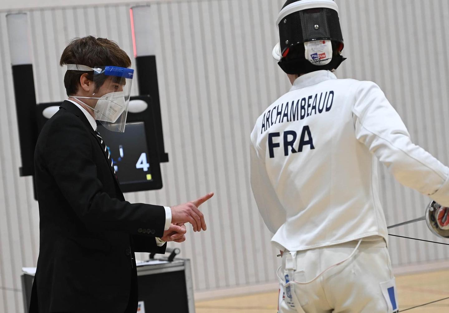 Bastien Archambeaud - photo : Fédération luxembourgeoise d'escrime