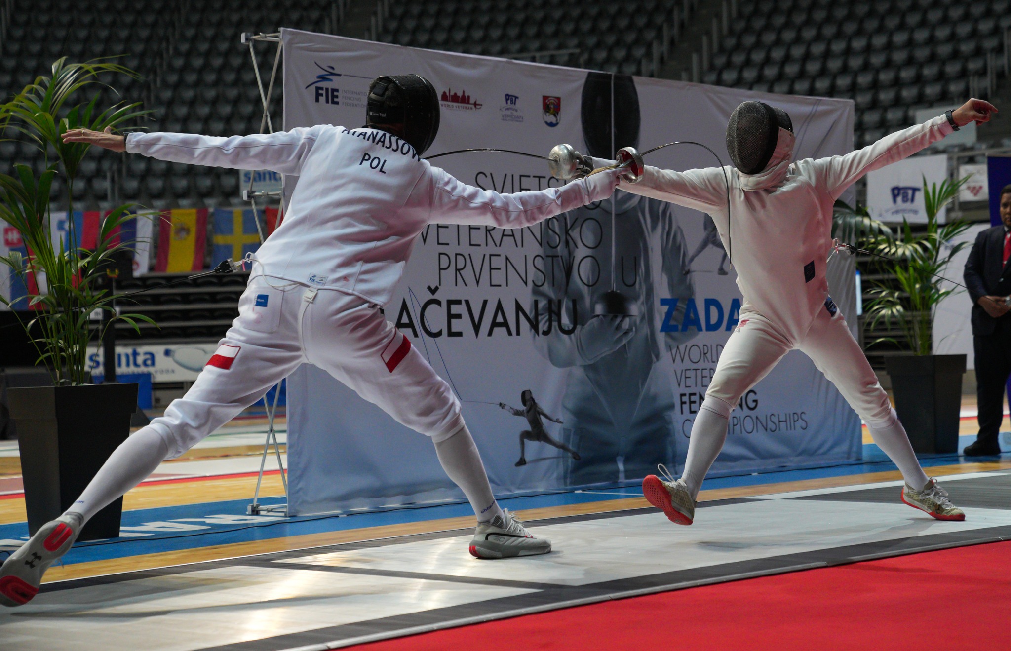 Zadar, 06-12 October 2022 World Veteran Championships 2022 In photo: PRADON Emmanuel FRA  Photo by Pagliaricci / Bizzi / FIE