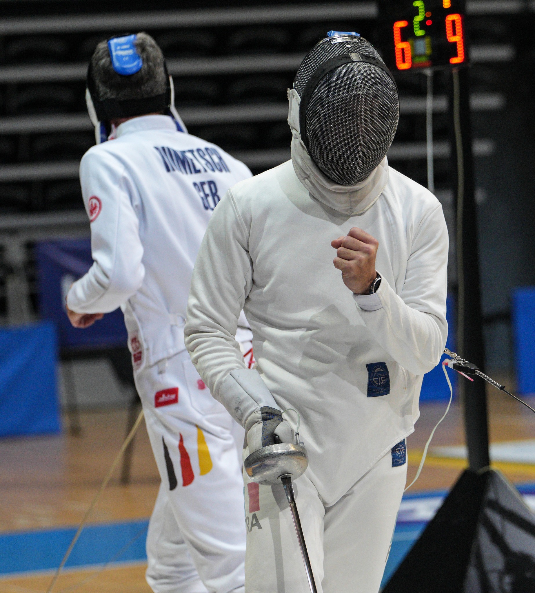 Zadar, 06-12 October 2022 World Veteran Championships 2022 In photo: PRADON Emmanuel FRA  Photo by Pagliaricci / Bizzi / FIE